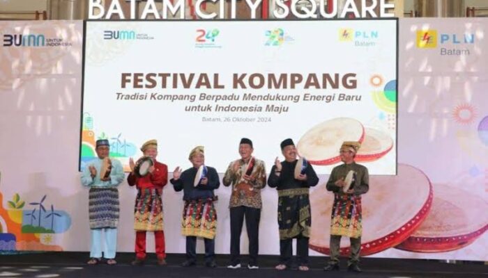 Angkat Budaya Melayu, PLN Batam Gelar Festival Kompang Diikuti 12 Kecamatan di  Kota Batam