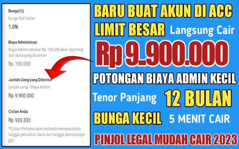 pinjaman online dengan limit besar