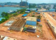 Pembangunan Container Yard di Terminal Peti Kemas Batu Ampar di Batam